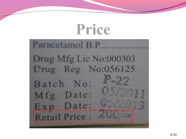 Pharmaceutical labelling | PPT