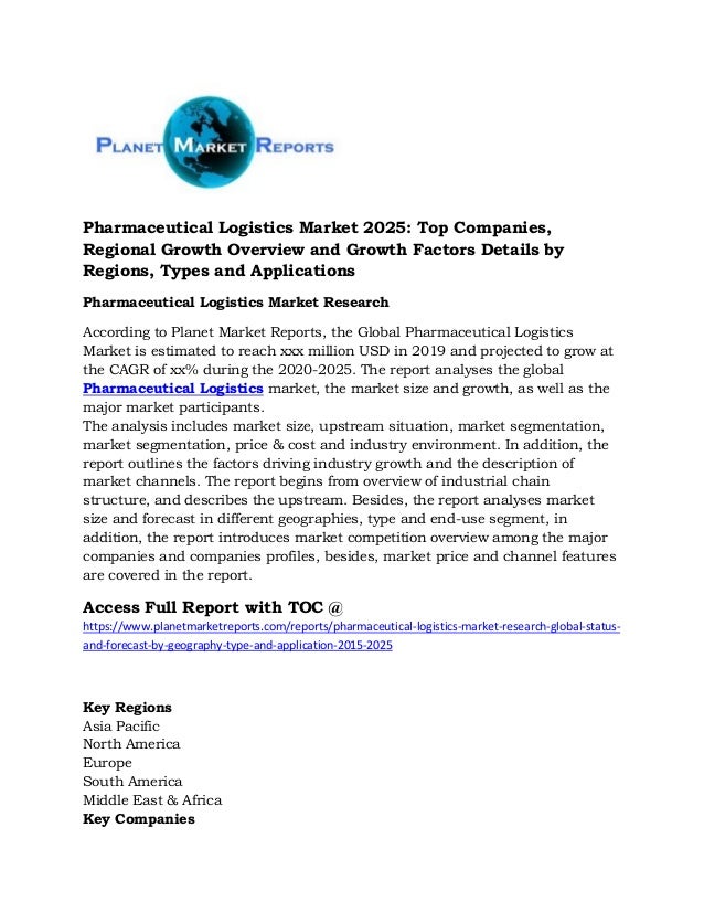 Pharmaceutical Logistics Market Report 2024 (Industry Insights