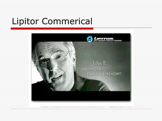 Lipitor Commerical 