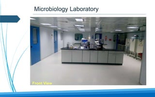 Microbiology Laboratory
Front View
 