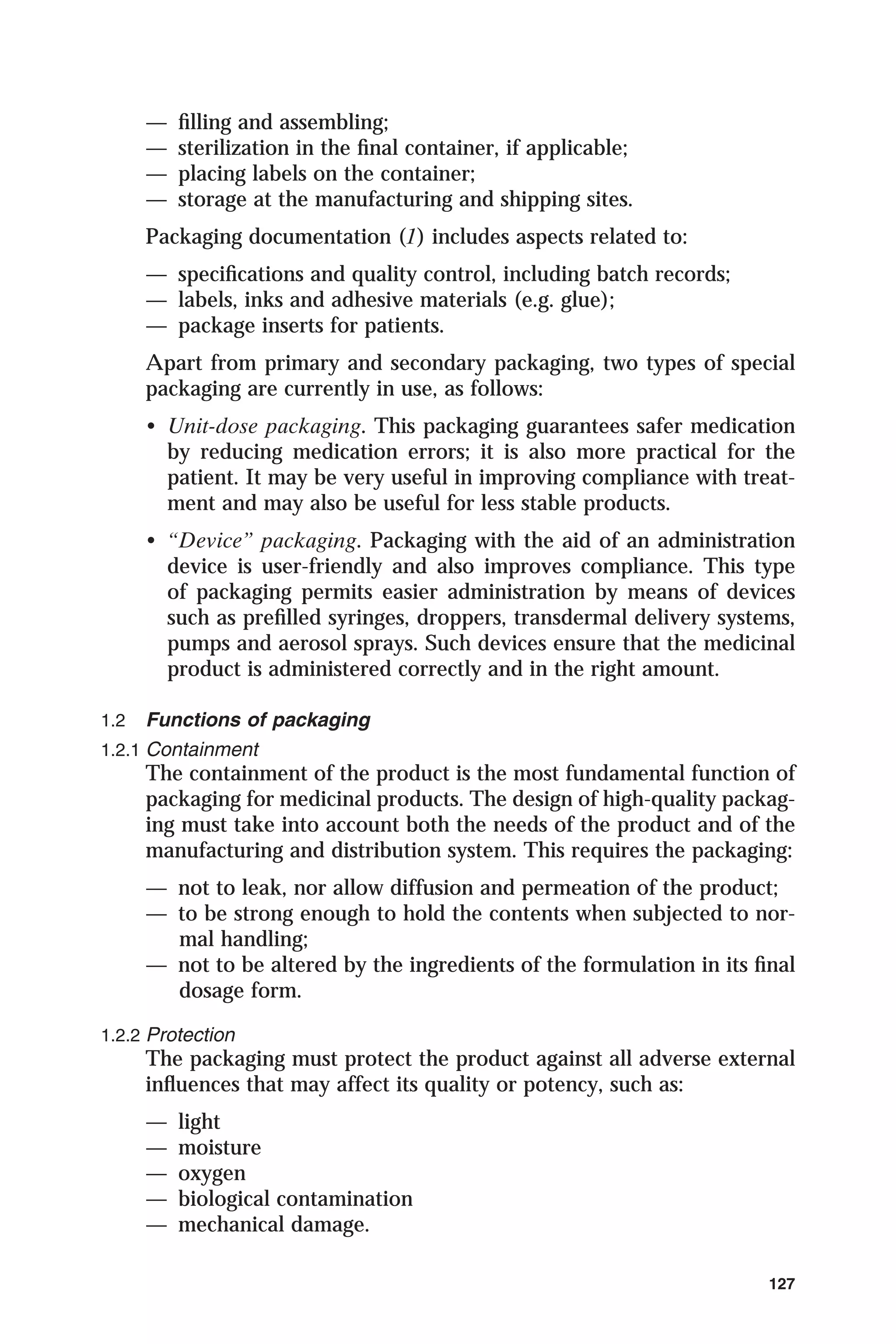 Pharmaceutical packaging | PDF