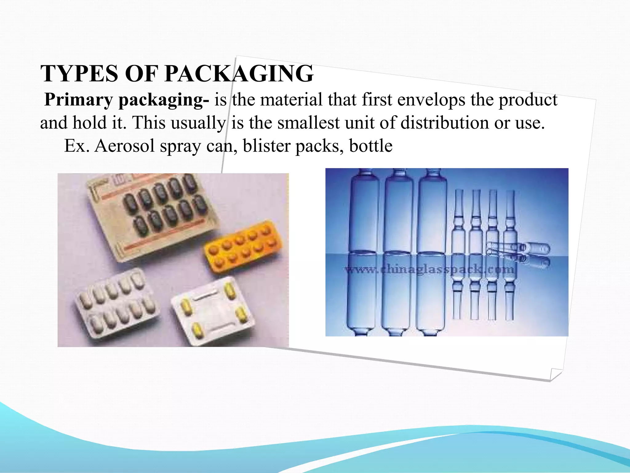 Pharmaceutical packaging | PDF