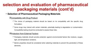 Pharmaceutical products and Medical Device_packing.pptx