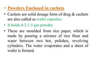 Pharmaceutical powders, B.pharm, Pharm.D | PDF