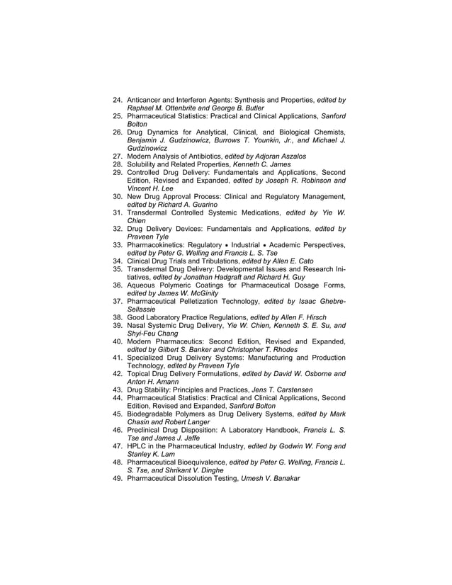 Pharmaceutical Process Scale Up PDF Pharmaceutical process scale up pdf