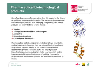 Pharmaceutical Proteins @ RCPE | PDF