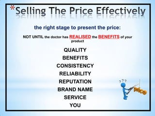 Start with What, When, Why, Where, Who & HowOpen Questioning: Closed Questioning: Invites a “Yes” or “No” reply from the doctor