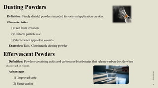 Comprehensive Overview of Pharmaceutical Powders: Types, Preparation ...