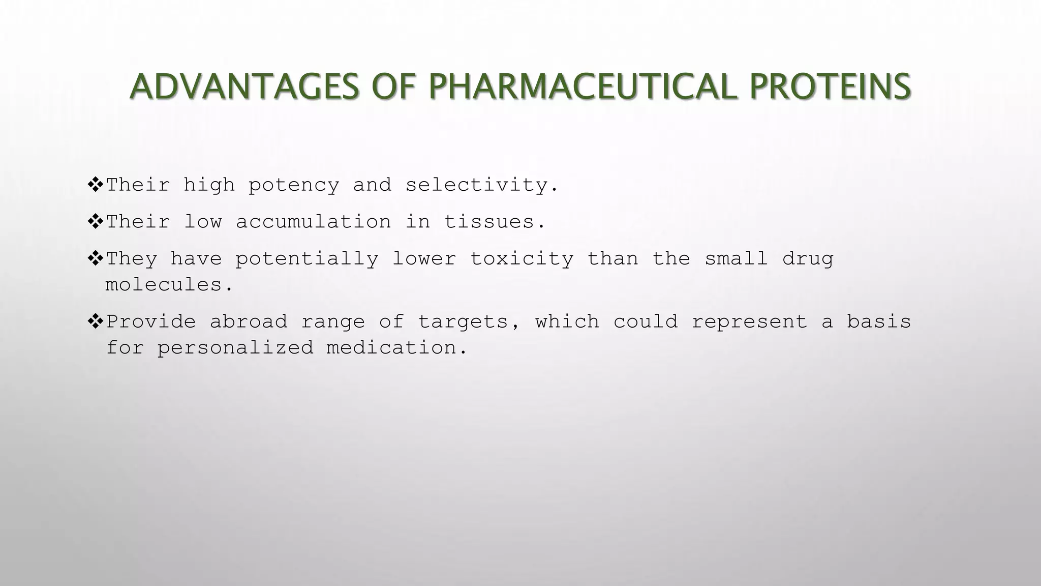 Pharmaceuticals protein | PPTX