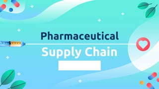 Pharmaceutical
Supply Chain
 