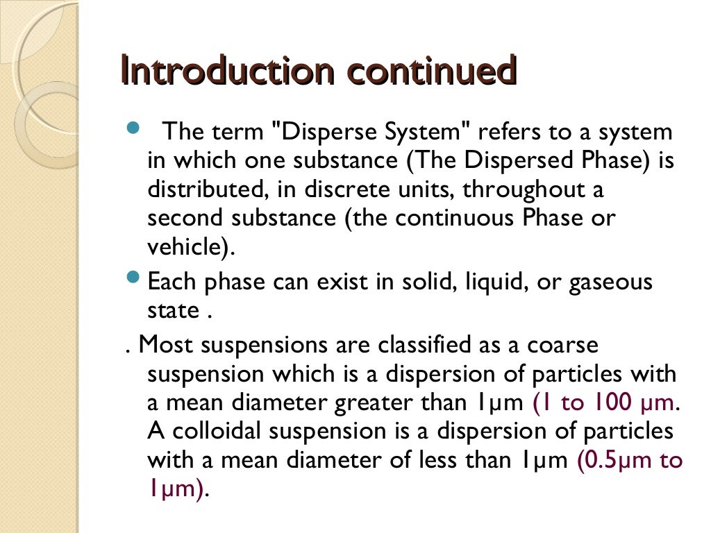 Pharmaceutical suspension