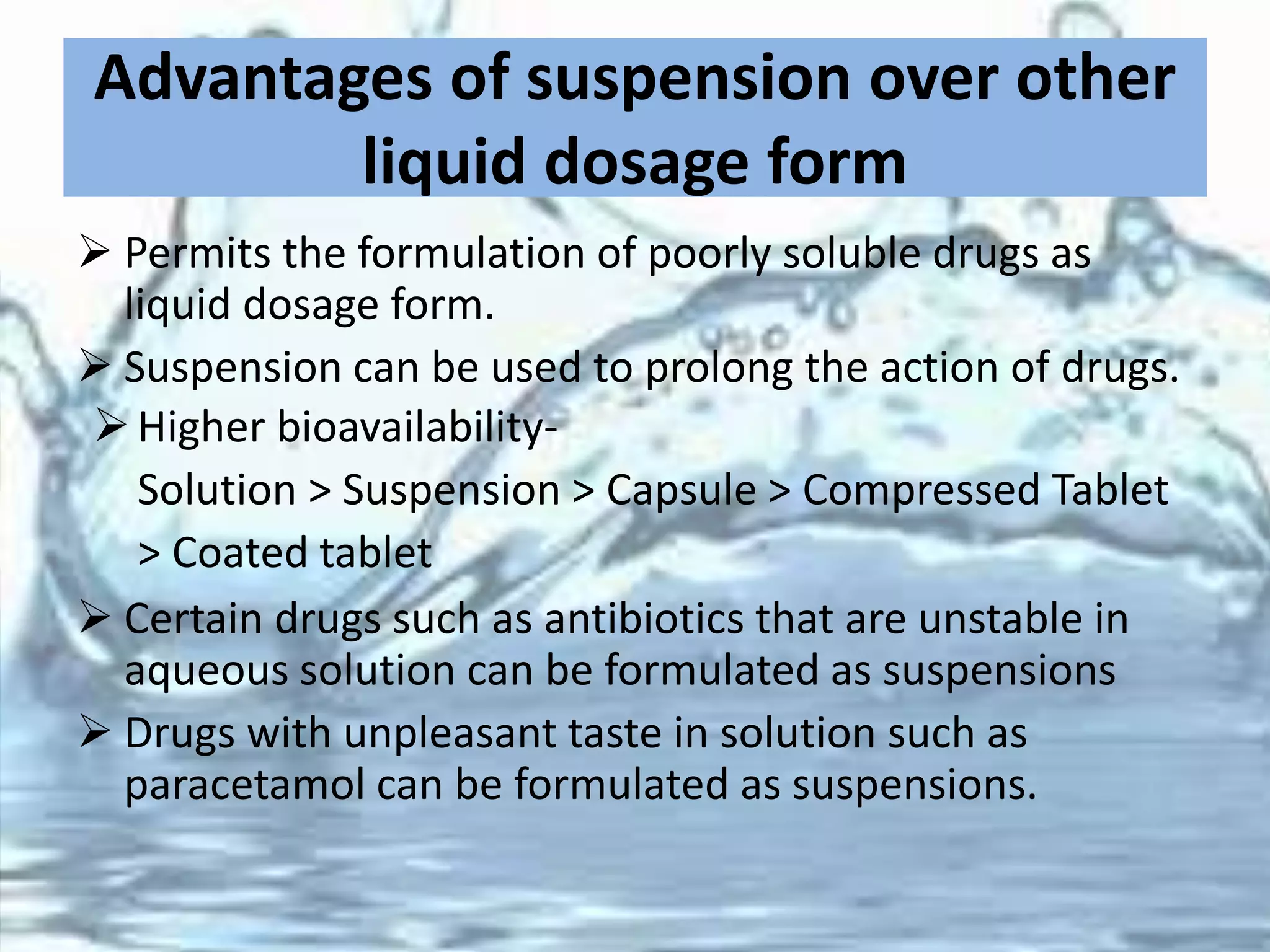 Pharmaceutical suspension | PPTX