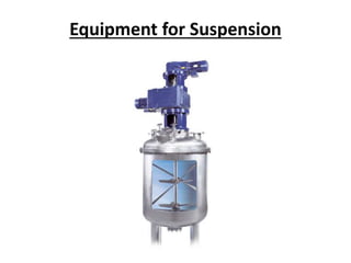 Equipment for Suspension
 