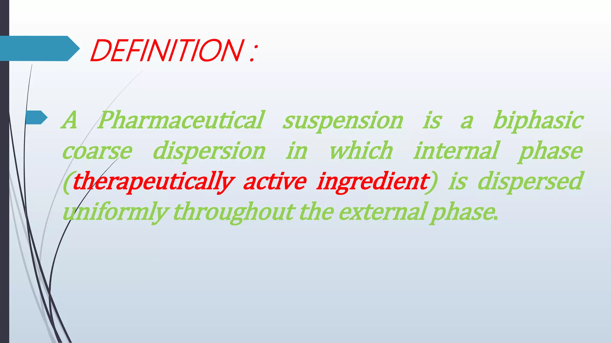 Pharmaceutical suspensions PPT