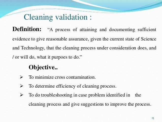 validation definition in pharma