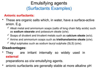 Pharmaceutics-II Chapter-7 Biphasic Liquid Dosage Form - Emulsions.pptx