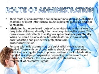 ANTI ASTHMATIC DRUGS | PPTX