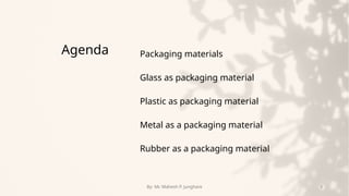 Pharmaceutics 2 Chapter Packaging Material Pptx