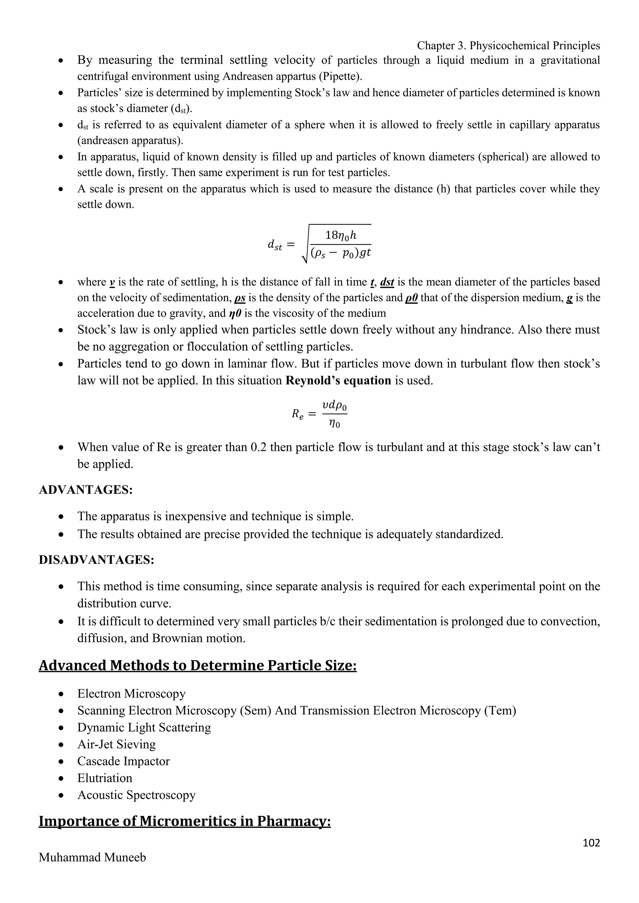 Pharmaceutics I (Physical Pharmacy) complete notes by Muhammad Muneeb | PDF