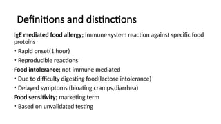 Comprehensive Guide to Food Allergy Diagnosis, Management, and ...