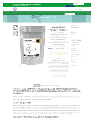 Acheter 4-ACO DMT USA