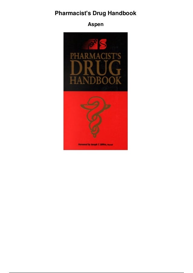 Pharmacists drug handbook pdf Pharmacists drug handbook pdf