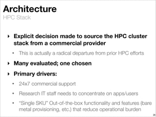 Multi-Tenant Pharma HPC Clusters | PDF