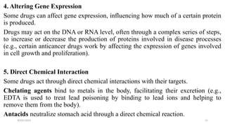 Pharmacodynamics pharmacology of body drug reaction | PPT