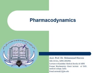 Pharmacodynamics (Pharmacology)