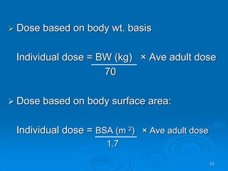 Dose Base Code pharmacodynamics 2.ppt