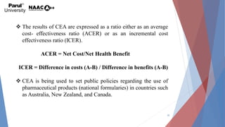 Pharmacoeconomics | PDF