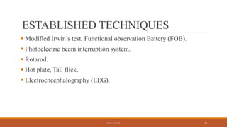 Modified Irwin Test Method Pharmacoeconomics and safety pharmacology.pdf
