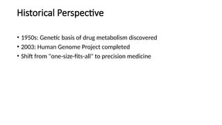 Pharmacogenomics Personalized Medicine Revolution.pptx