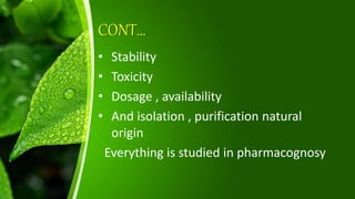 WHAT IS MOISTURE CONTENT IN PHARMACOGNOSY visual data 6