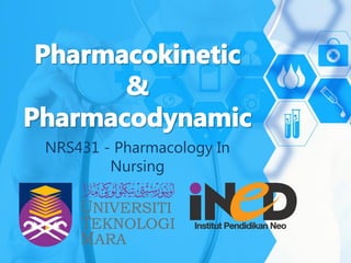 NRS431 - Pharmacology In
Nursing
 