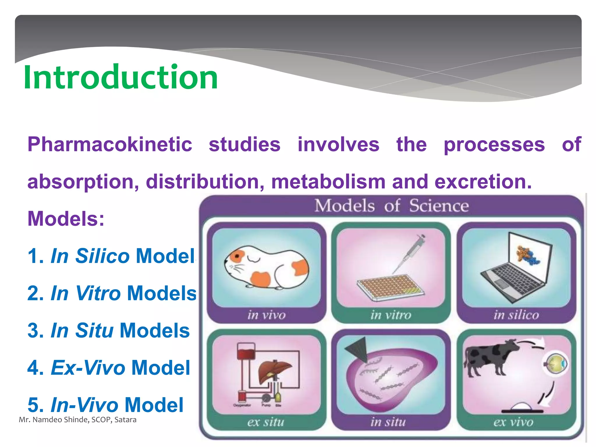 Pharmacokinetic models | PPTX