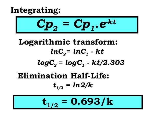 Pharmacokinetics