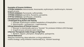 Inhibit Example Comprehensive Pharmacology Notes on Enzyme | PPTX