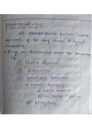 Pharmacokinetics - Absorption, Distribution.pdf
