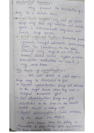 Pharmacokinetics - Absorption, Distribution.pdf