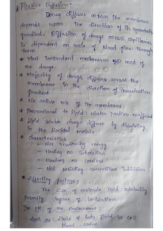 Pharmacokinetics - Absorption, Distribution.pdf