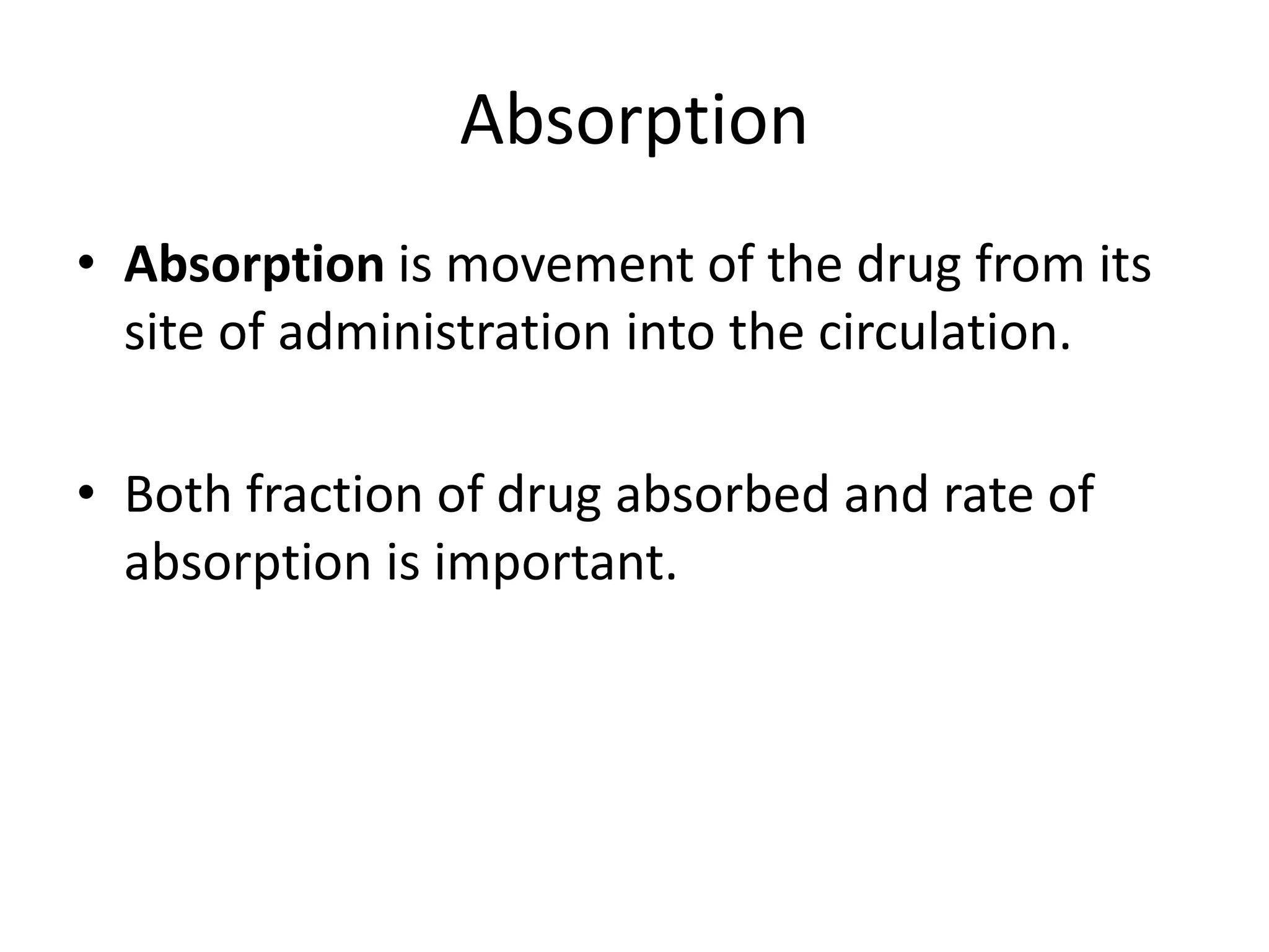 Pharmacokinetics class 2 | PPTX