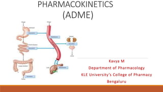 Pharmacokinetics of drugs | PPTX