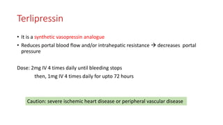 Pharmacological management of chronic liver disease | PPTX
