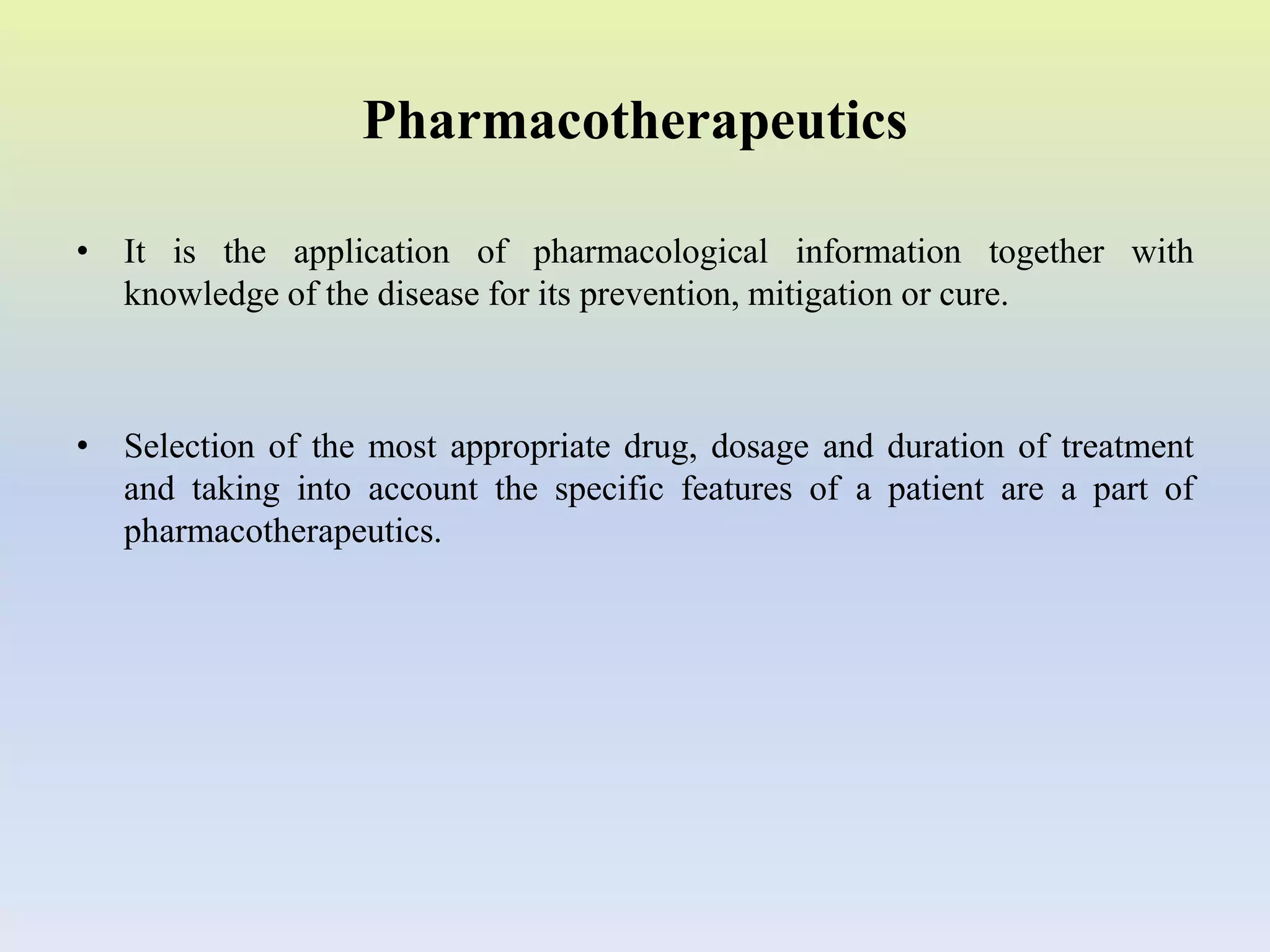 Pharmacology | PPTX