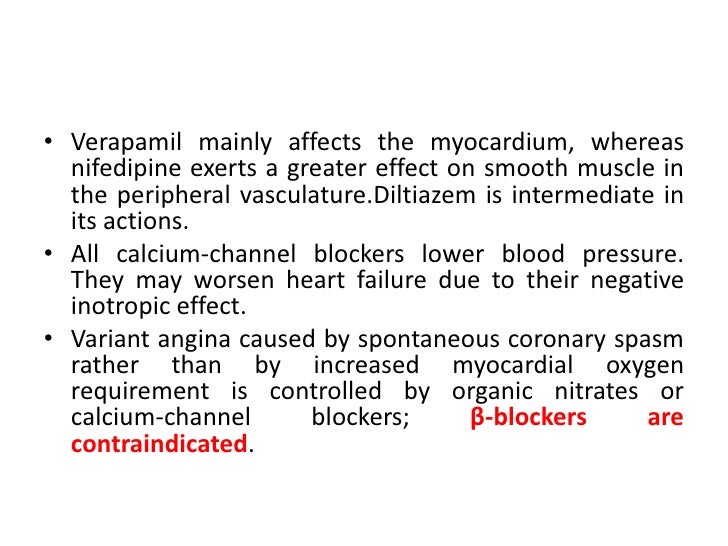 Is Verapamil Contraindicated In Heart Failure is verapamil in heart contraindicated failure
