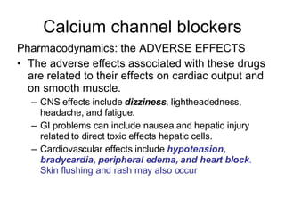 Pharmacology Cardiovascular Drugs | PPT