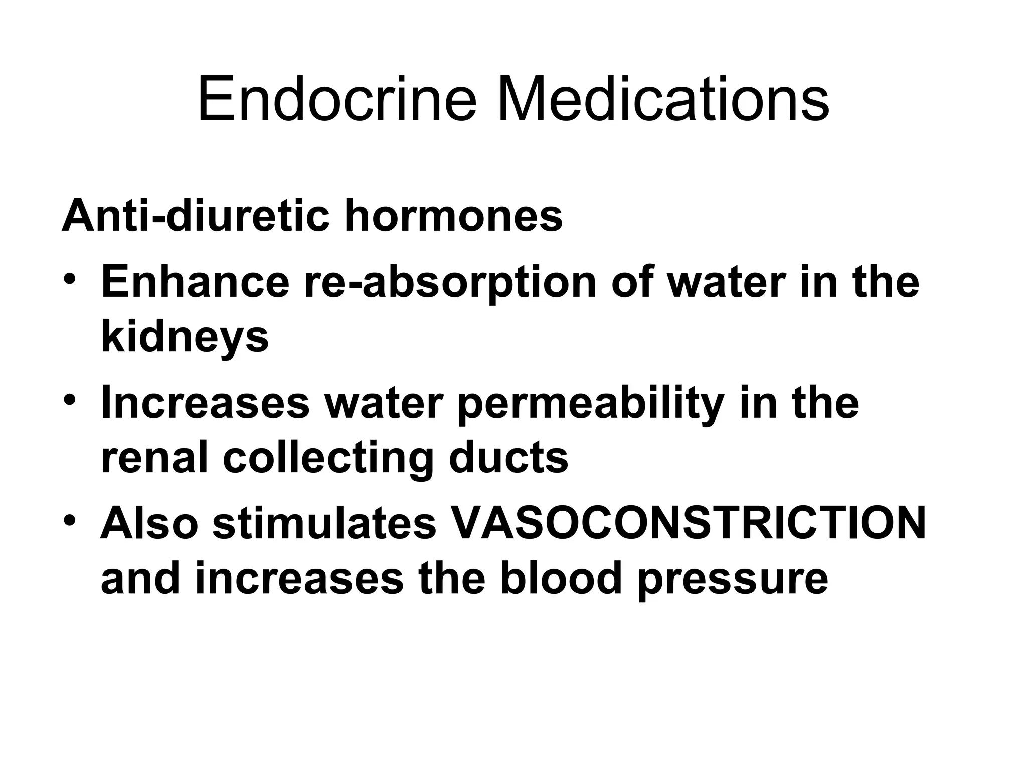 NurseReview.Org Pharmacology Endocrine Drugs | PPT