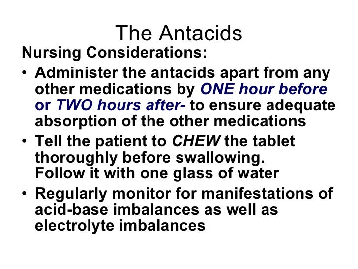 Pharmacology Git Drugs