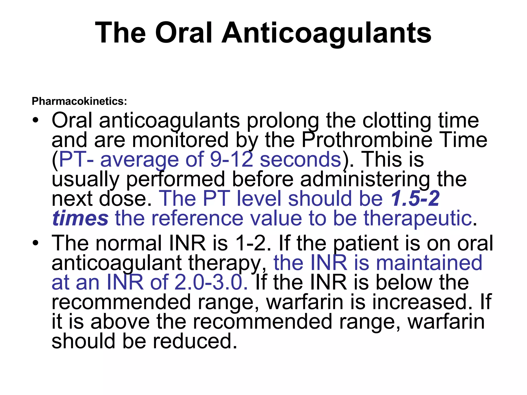 Pharmacology Hematologic Drugs | PPT